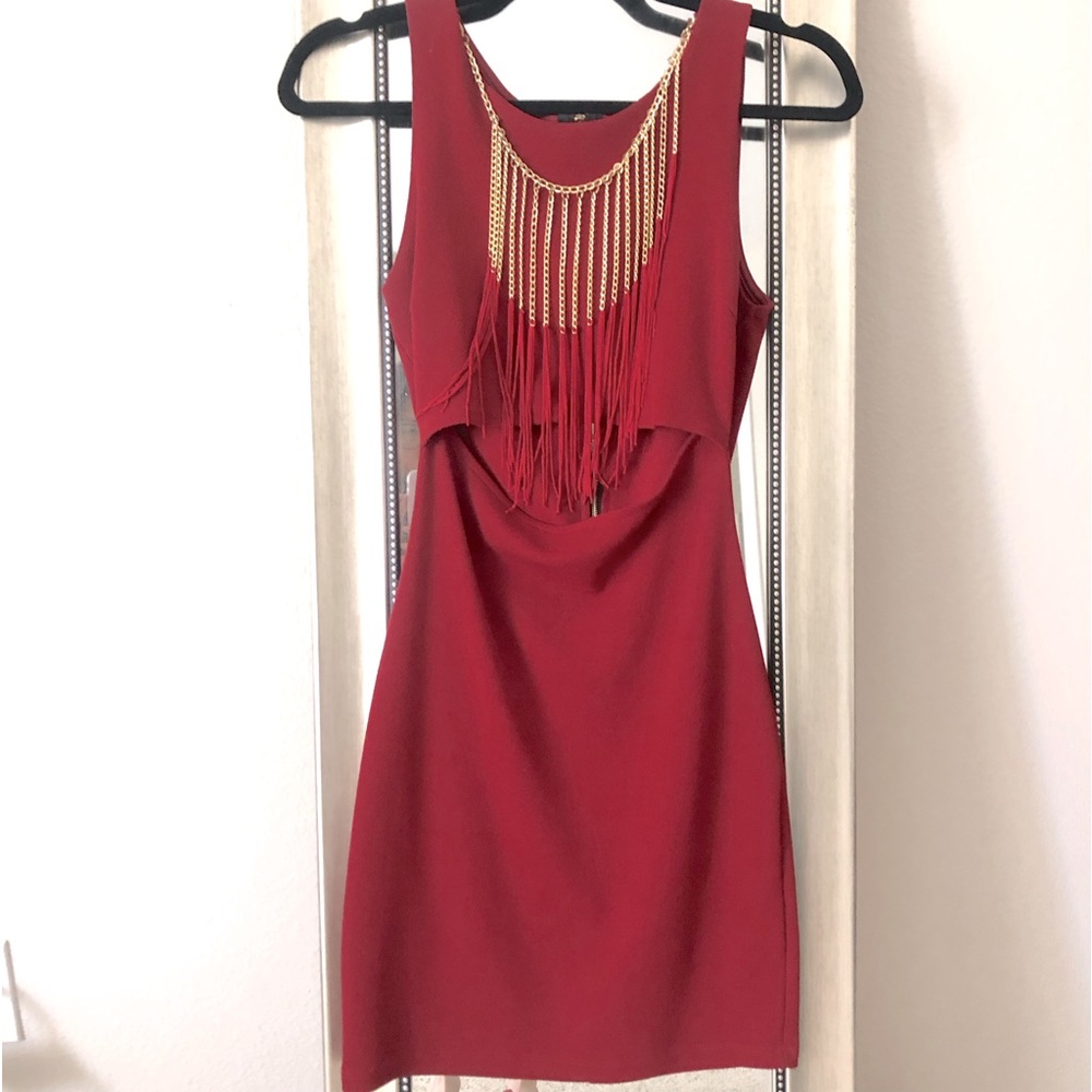 Women’s Red Mini Dress Size S